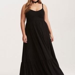 Torrid Black Maxi Dress